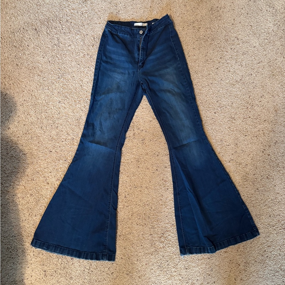 Kancan High Waited Bell Bottom Jeans